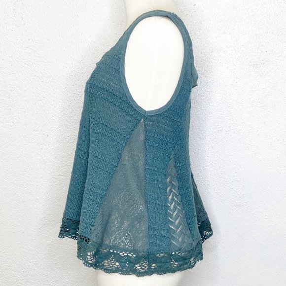 Anthropologie Carrigan Crochet Knit Tank - Picture 6 of 10